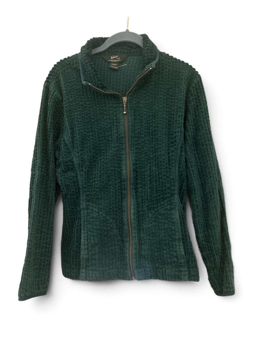 Woolrich Green Vintage Corduroy Zip-Up Jacket | Size Small